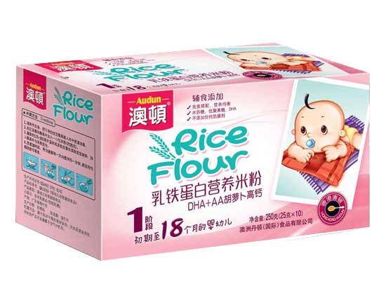 澳頓乳鐵蛋白營(yíng)養(yǎng)米粉(盒)