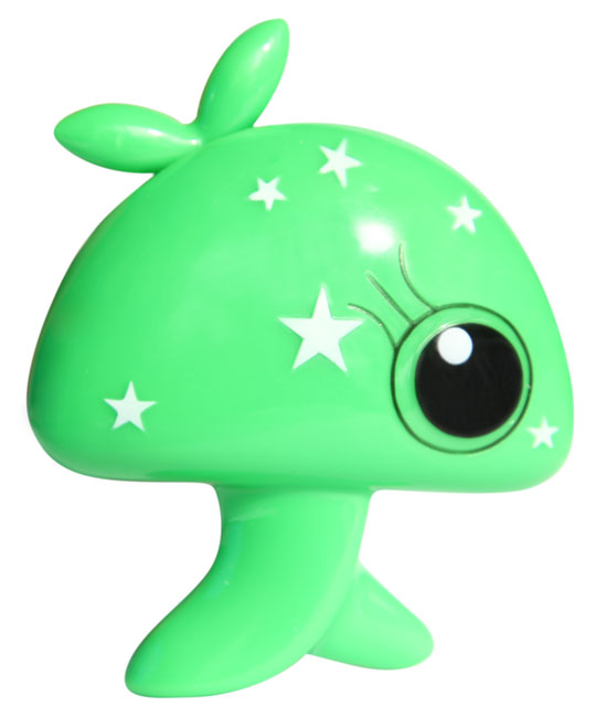 樂琪蘑菇點點夜燈綠色