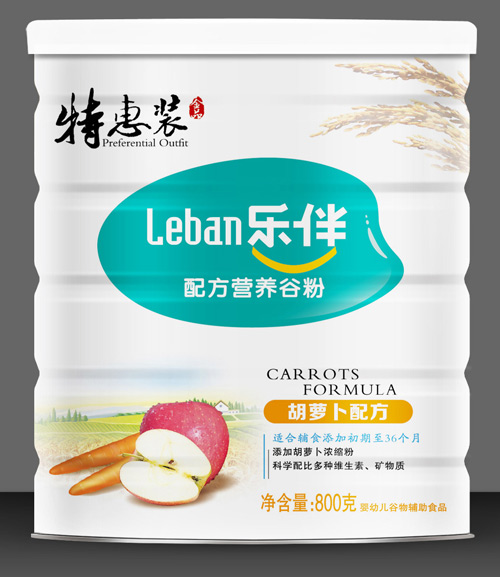 樂(lè)伴胡蘿卜配方特惠米粉800克