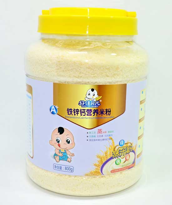 好佳貝兒A+鐵鋅鈣營養(yǎng)米粉