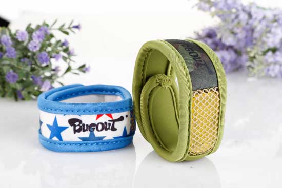 風語魔術(shù)腕帶藍色綠色防蚊圈