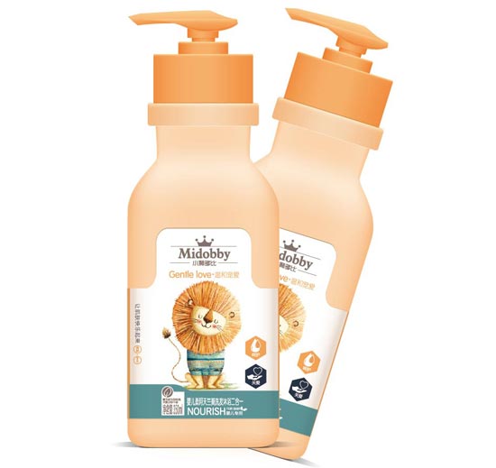 小獅多比嬰兒柔呵天蘭葵洗發(fā)沐浴二合一350ML