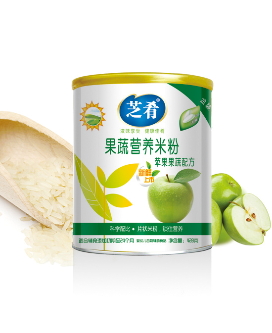 芝肴果蔬營養(yǎng)米粉(蘋果果蔬配方)