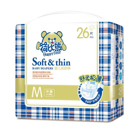 荷比熊嬰兒紙尿褲M26片
