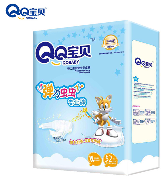 QQ寶貝彈力蟲蟲專業(yè)褲XL52片