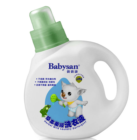 貝貝頌草本柔順洗衣液