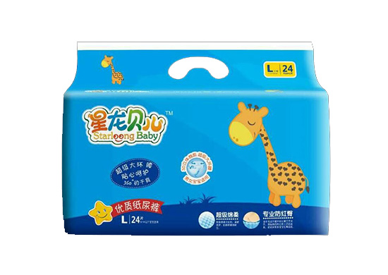 星龍貝兒嬰兒紙尿褲L24片