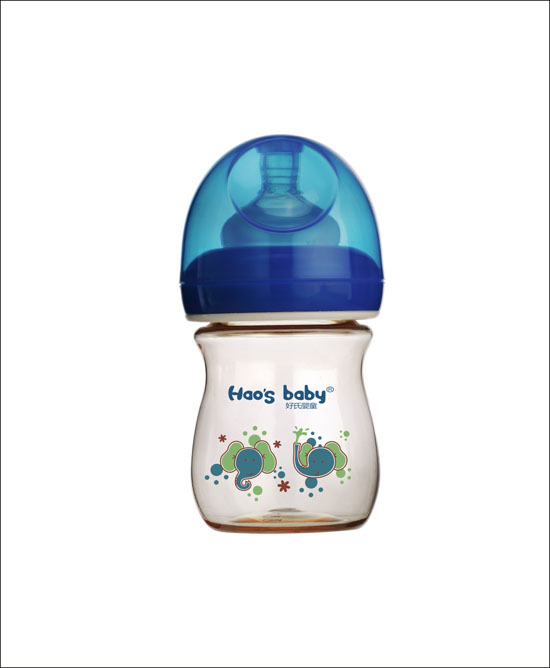 好氏嬰童小象印花奶瓶