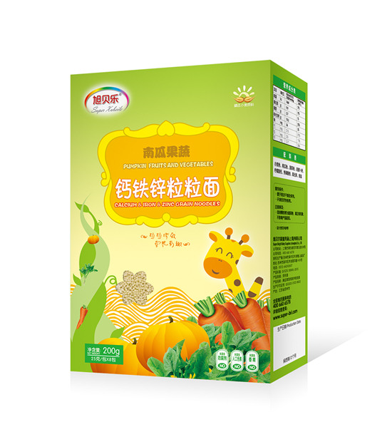 旭貝樂粒粒面(南瓜果蔬)