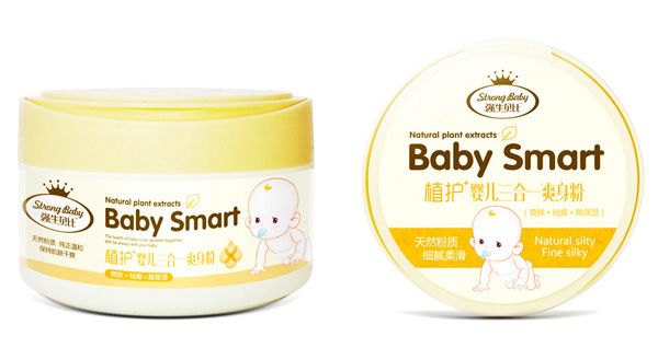強(qiáng)生貝比嬰兒三合一爽身粉140g