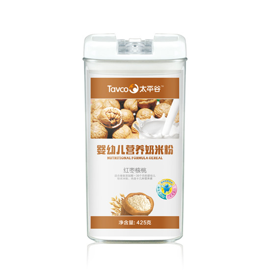 太平谷嬰幼兒營養(yǎng)奶米粉(紅棗核桃)
