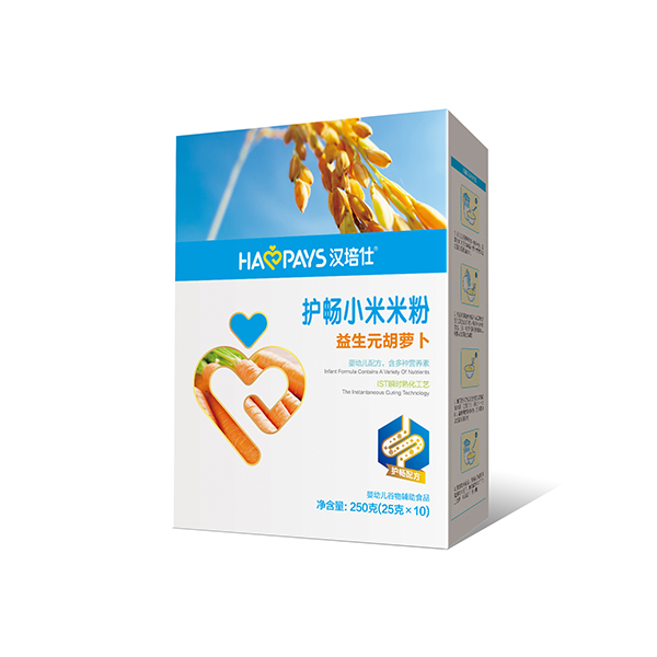 漢培仕益生元胡蘿卜護暢小米米粉 盒裝