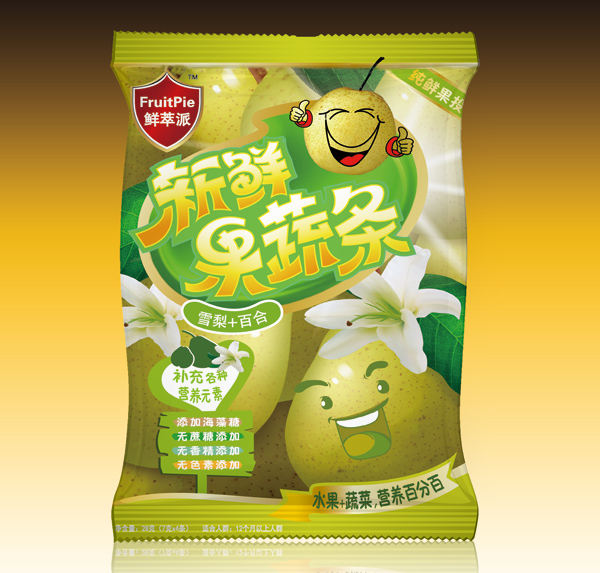 鮮萃派新鮮果蔬條雪梨百合