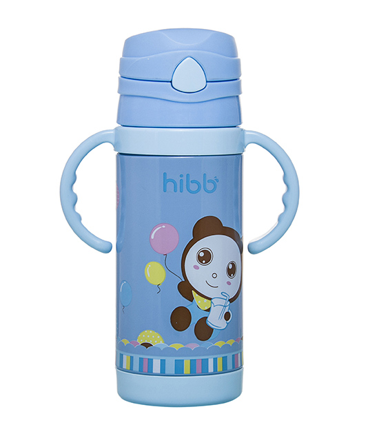 浩一貝貝保溫水杯藍色小款