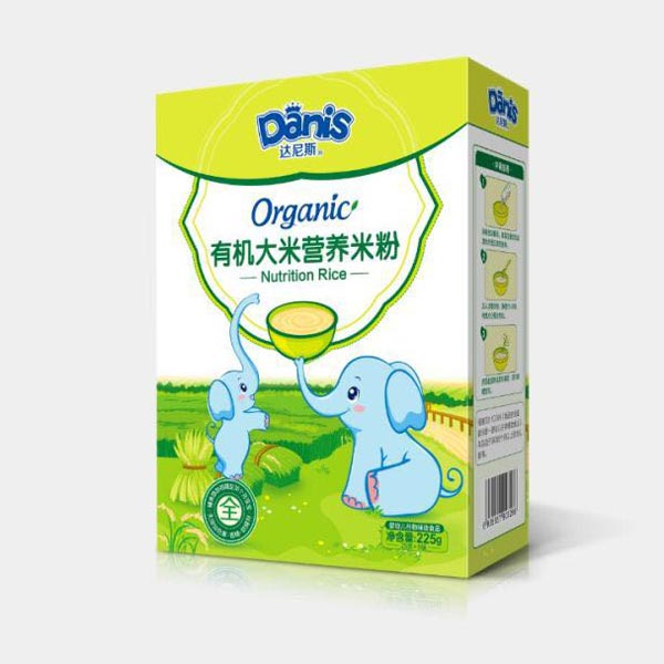達尼全營養(yǎng)有機大米盒裝