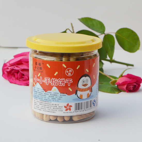 南極小企鵝牛奶小手指餅干