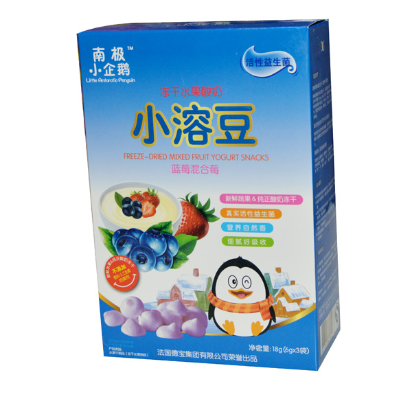 南極小企鵝藍莓混合莓小溶豆