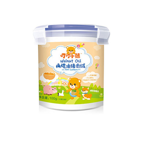 叮叮小熊豬肉絨-橄欖油