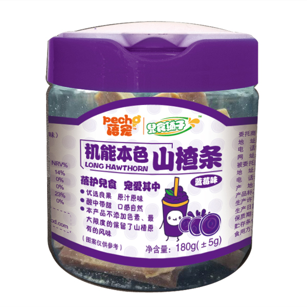 蓓寵藍莓味山楂條