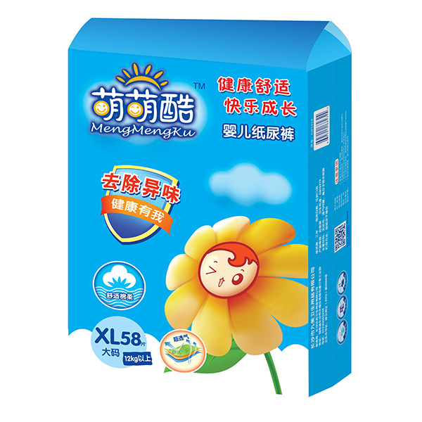 萌萌酷嬰兒紙尿褲XL58片_01
