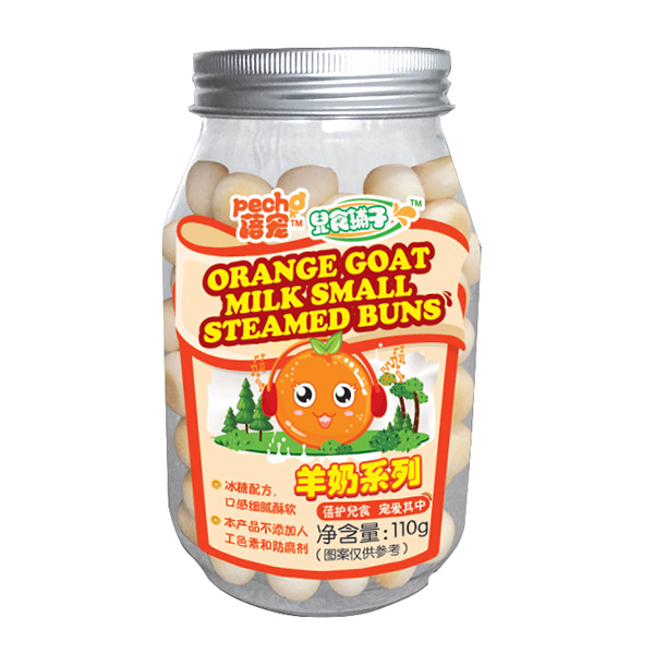 蓓寵香橙羊奶小饅頭
