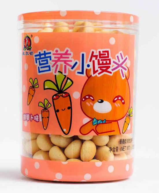 威爾頓130g胡蘿卜味小饅頭