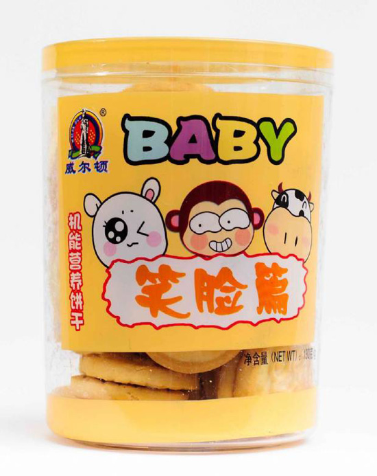 威爾頓機(jī)能營(yíng)養(yǎng)餅干130G(塑料罐)笑臉篇