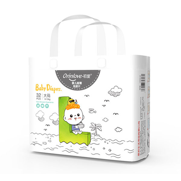 初愛(ài)嬰兒超薄紙尿片L32片