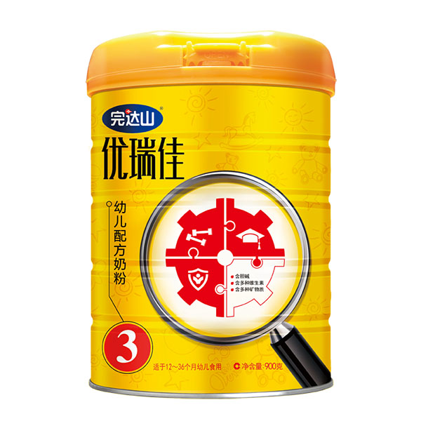 完達山優(yōu)瑞佳幼兒配方奶粉(3段)