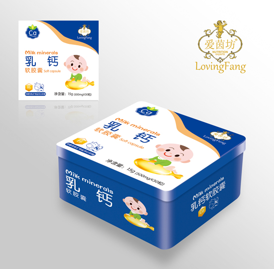 愛茵坊乳鈣軟膠囊