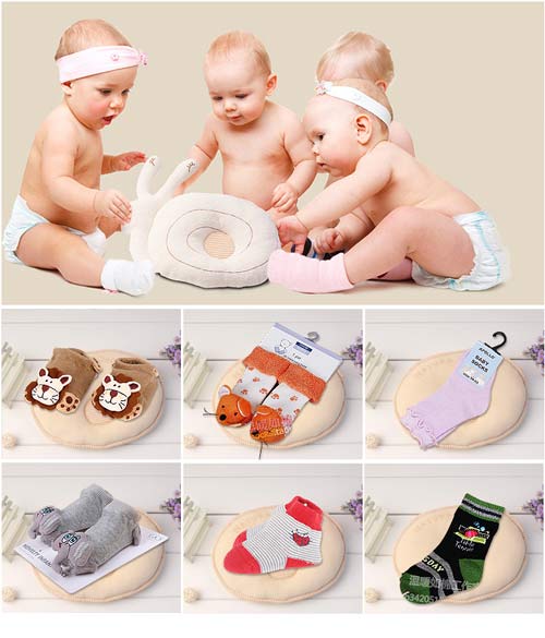 來利針織嬰兒襪