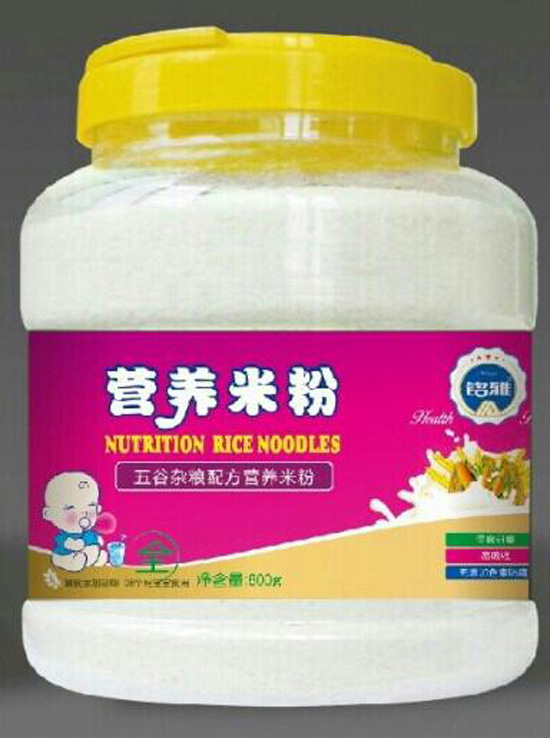 銘雅五谷雜糧營(yíng)養(yǎng)米粉800g桶裝