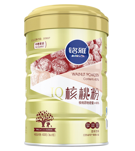 銘雅中老年核桃粉聽(tīng)裝