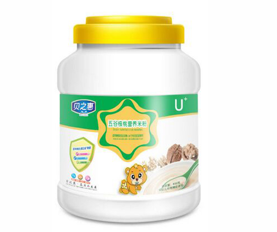 貝之惠五谷核桃營養(yǎng)米粉