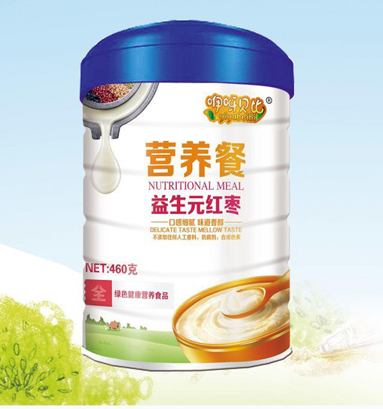 咿呀貝比益生元紅棗營養(yǎng)餐