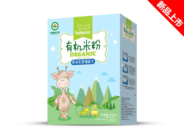 優(yōu)可欣原味無蔗糖有機(jī)米粉盒裝