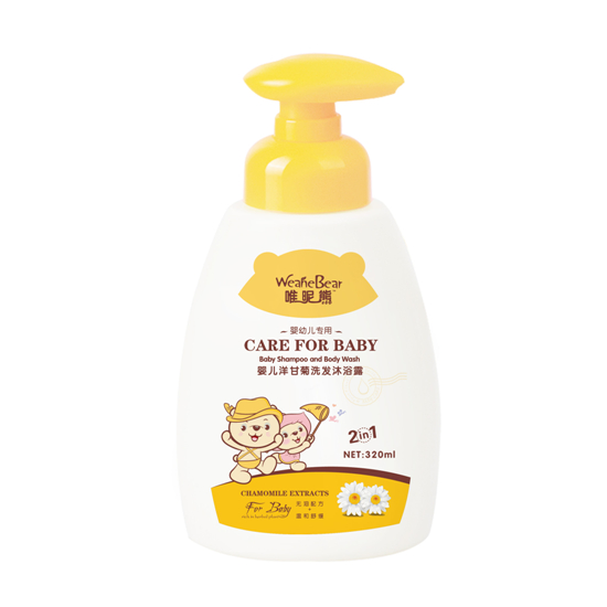唯昵熊嬰兒洋甘菊洗發(fā)沐浴露320ml
