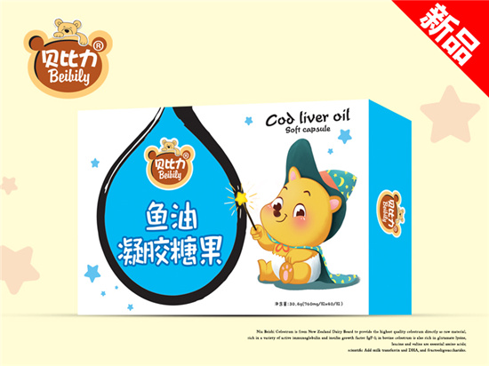 貝比力魚油凝膠糖果