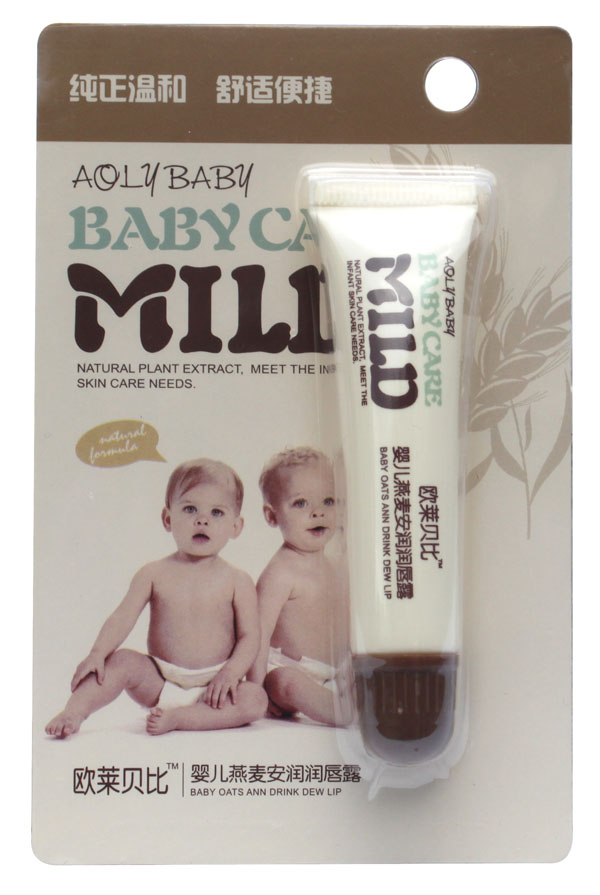 歐萊貝比嬰兒燕麥安潤潤唇露