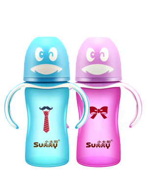 小太陽(yáng)全身感溫型玻璃奶瓶240ML