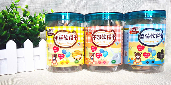 果蓓滋香蕉牛奶軟餅干