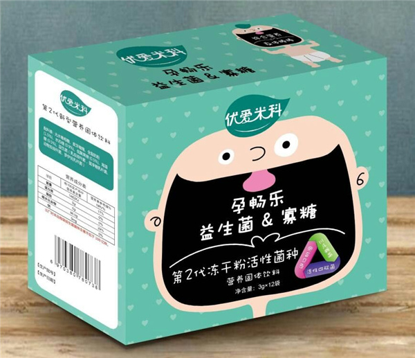 優(yōu)愛(ài)米科益生菌寡糖營(yíng)養(yǎng)素盒裝