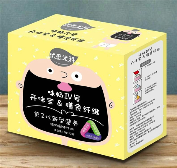 優(yōu)愛(ài)米科開(kāi)味寶膳食纖維營(yíng)養(yǎng)素盒裝