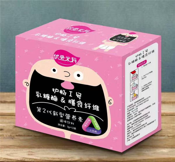 優(yōu)愛(ài)米科乳糖酶膳食纖維營(yíng)養(yǎng)素盒裝