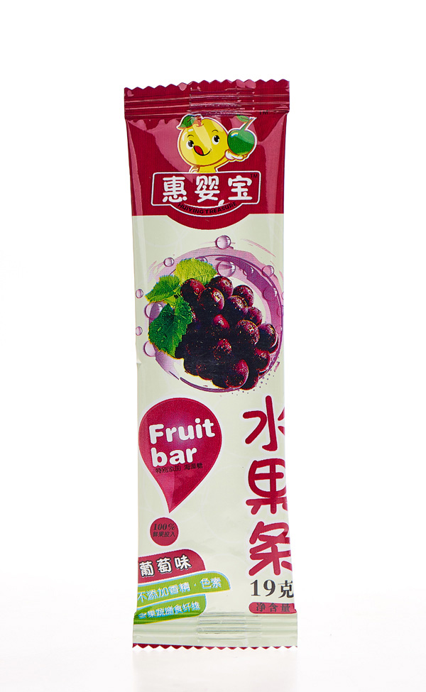 惠嬰寶水果條葡萄味19g