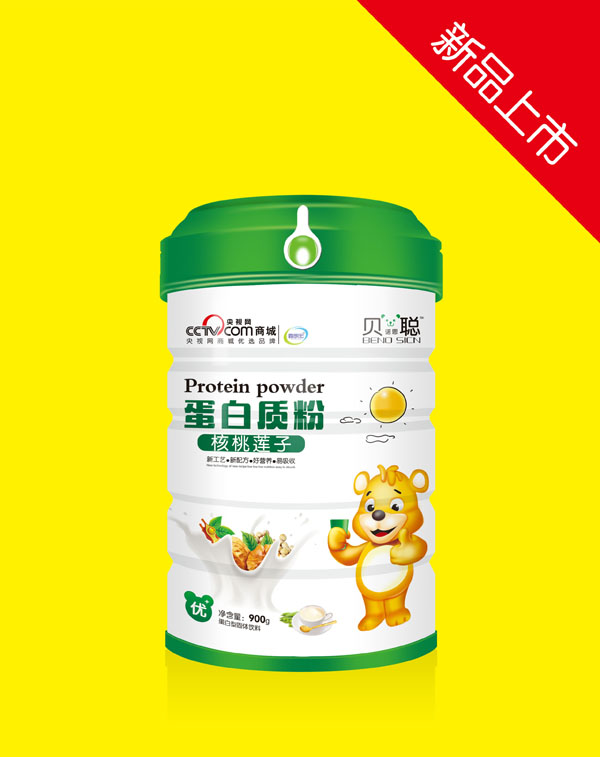 貝諾思聰核桃蓮子蛋白質粉