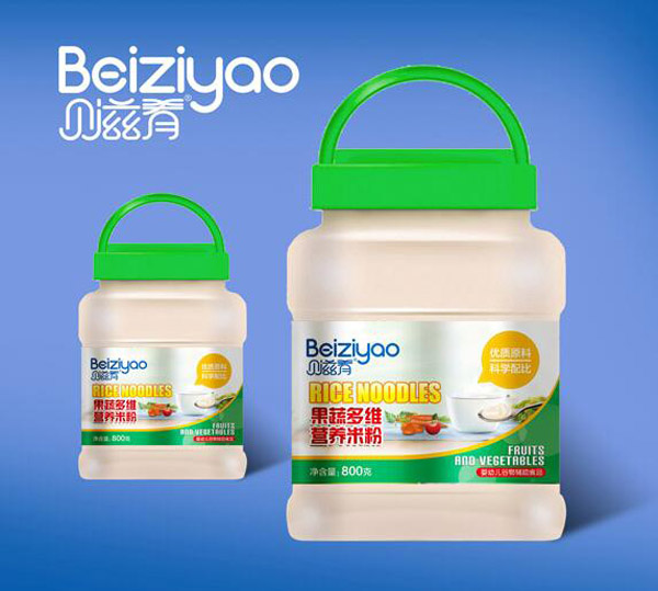 貝滋肴果蔬多維營(yíng)養(yǎng)米粉800桶裝