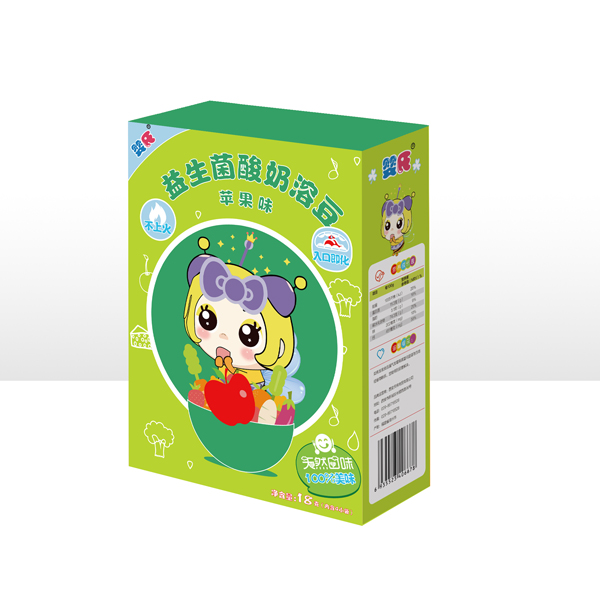 嬰氏益生菌酸奶溶溶豆-蘋(píng)果味