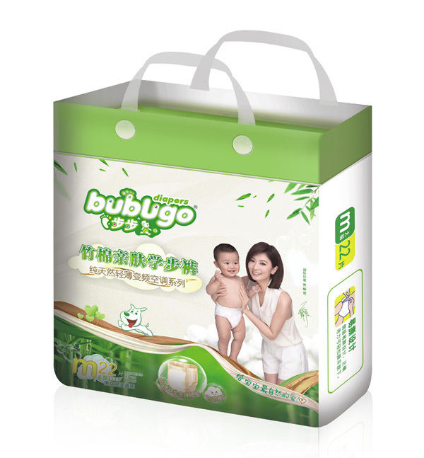 bubugo竹棉親膚學(xué)步褲