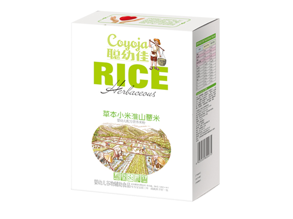 聰幼佳草本小米嬰幼兒配方營(yíng)養(yǎng)米粉-淮山薏米